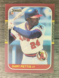 1987 Donruss Opening Day #10 Gary Pettis
