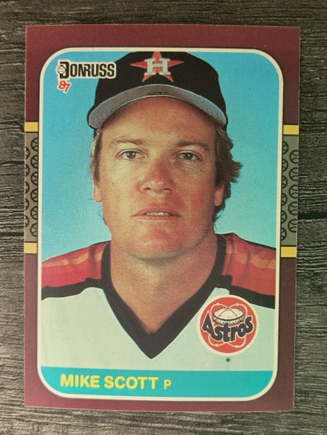 1987 Donruss Opening Day #15 Mike Scott