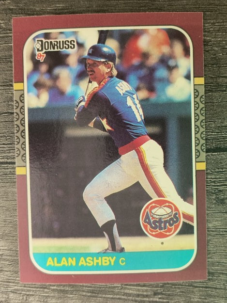 1987 Donruss Opening Day #17 Alan Ashby