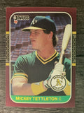 1987 Donruss Opening Day #23 Mickey Tettleton