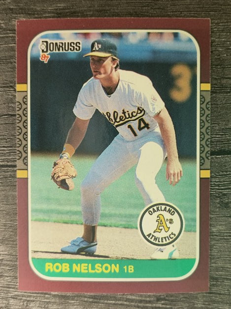 1987 Donruss Opening Day #25 Rob Nelson