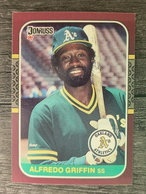 1987 Donruss Opening Day #28 Alfredo Griffin