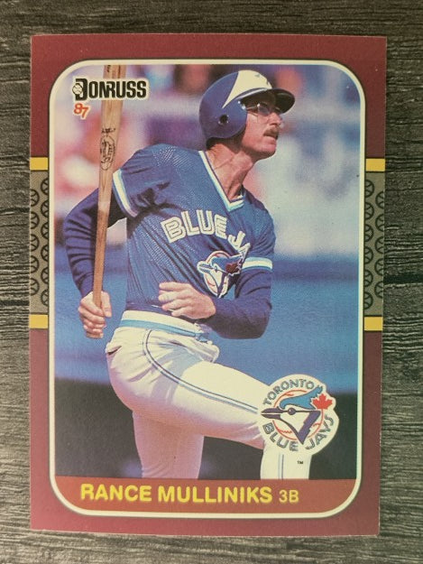 1987 Donruss Opening Day #32 Rance Mulliniks