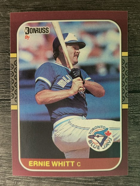 1987 Donruss Opening Day #33 Ernie Whitt