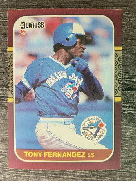 1987 Donruss Opening Day #35 Tony Fernandez