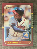 1987 Donruss Opening Day #44 Dion James