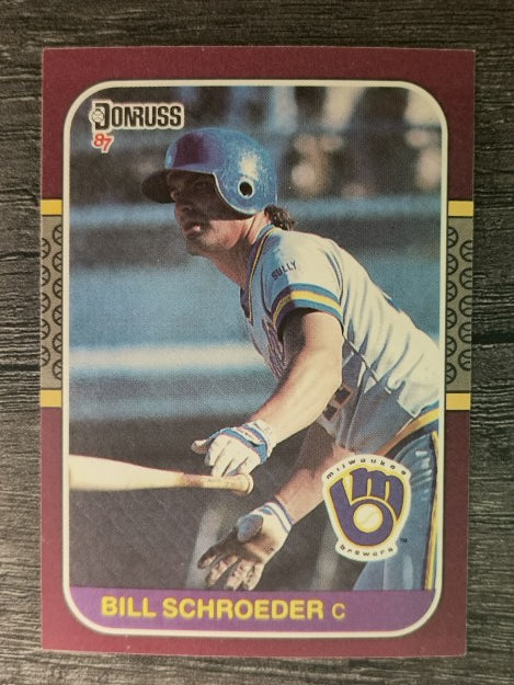 1987 Donruss Opening Day #49 Bill Schroeder