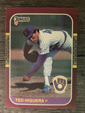 1987 Donruss Opening Day #56 Ted Higuera
