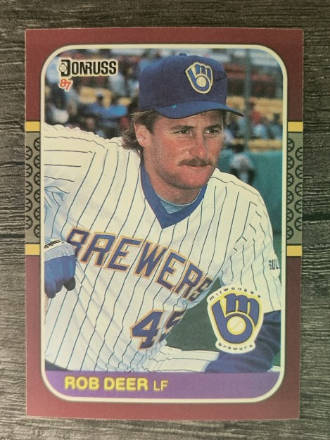 1987 Donruss Opening Day #57 Rob Deer