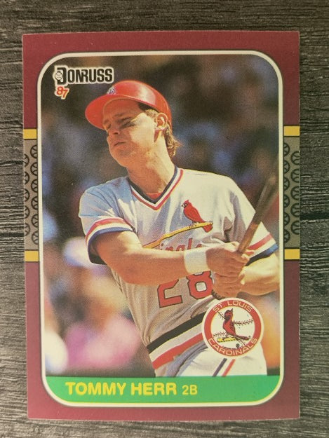 1987 Donruss Opening Day #61 Tommy Herr