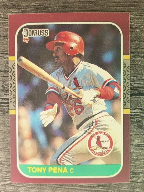 1987 Donruss Opening Day #64 Tony Pena