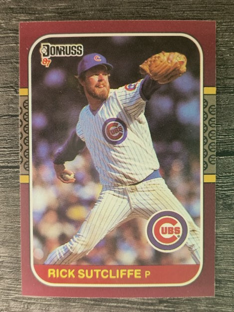 1987 Donruss Opening Day #69 Rick Sutcliffe
