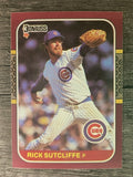 1987 Donruss Opening Day #69 Rick Sutcliffe