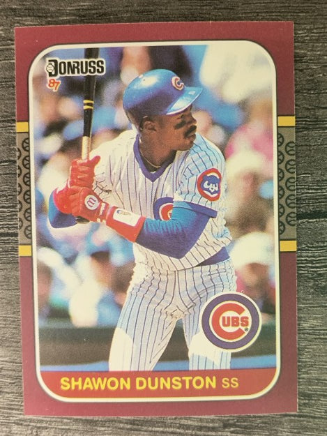 1987 Donruss Opening Day #76 Shawon Dunston
