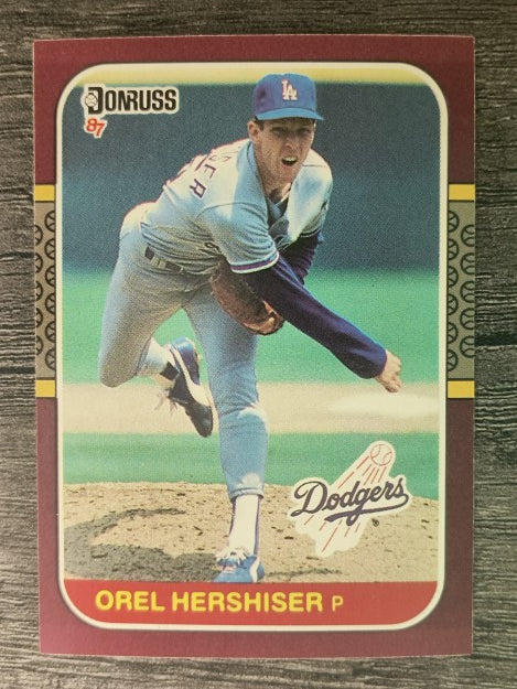 1987 Donruss Opening Day #79 Orel Hershiser