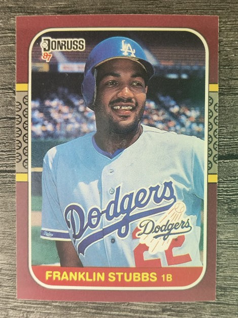 1987 Donruss Opening Day #83 Franklin Stubbs