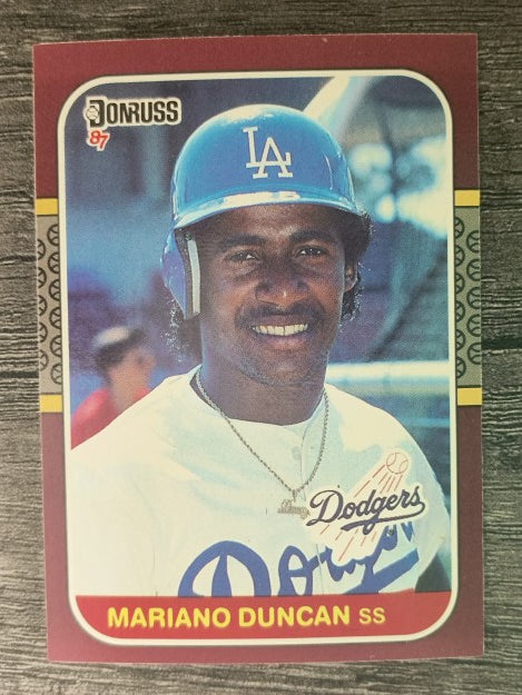 1987 Donruss Opening Day #84 Mariano Duncan