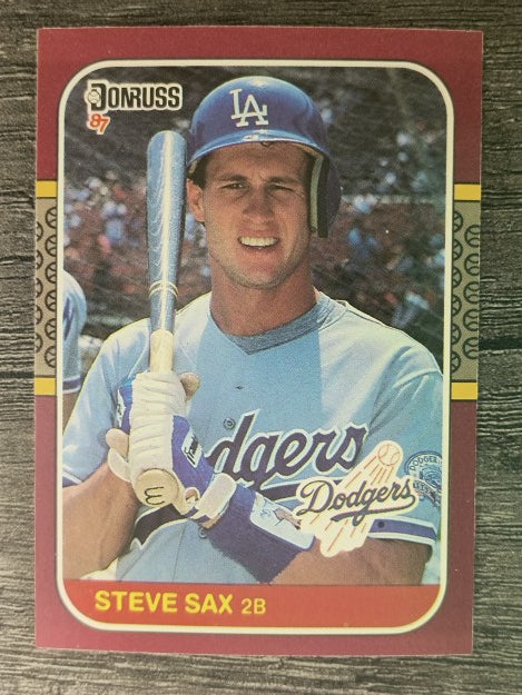 1987 Donruss Opening Day #85 Steve Sax