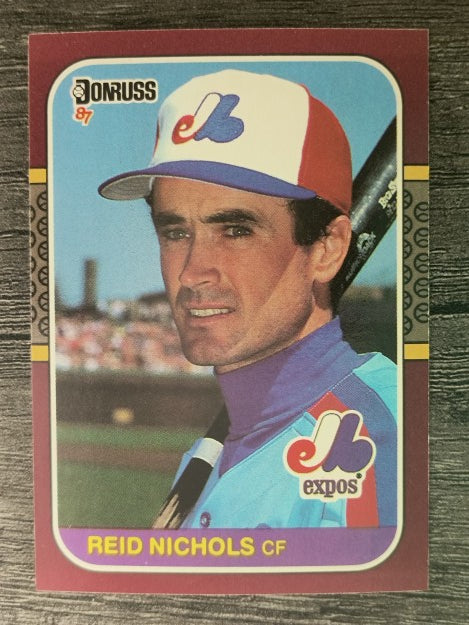1987 Donruss Opening Day #87 Reid Nichols