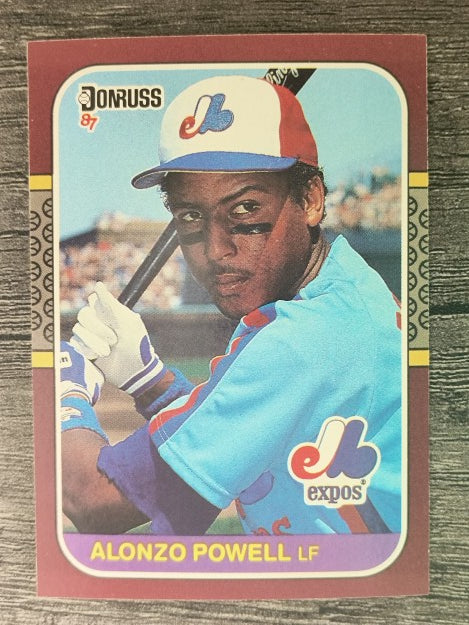 1987 Donruss Opening Day #93 Alonzo Powell