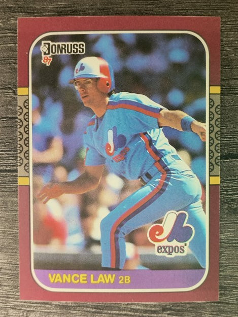 1987 Donruss Opening Day #94 Vance Law