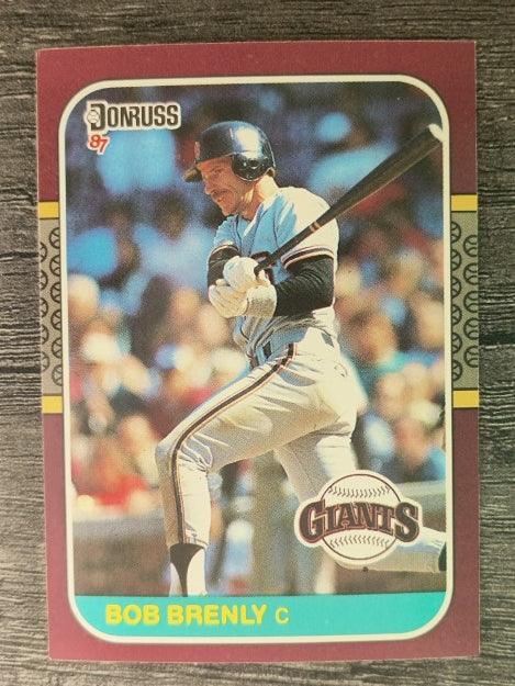 1987 Donruss Opening Day #95 Bob Brenly