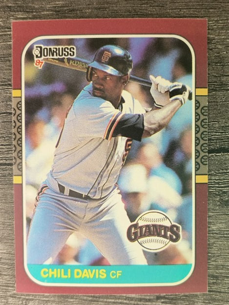 1987 Donruss Opening Day #97 Chili Davis