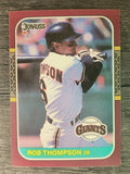 1987 Donruss Opening Day #101 Robby Thompson