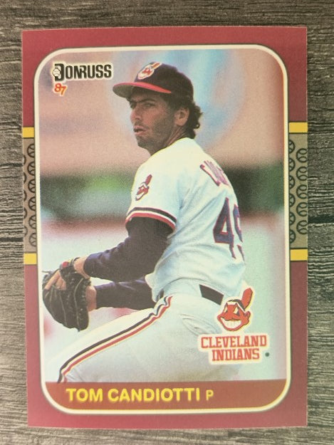 1987 Donruss Opening Day #104 Tom Candiotti