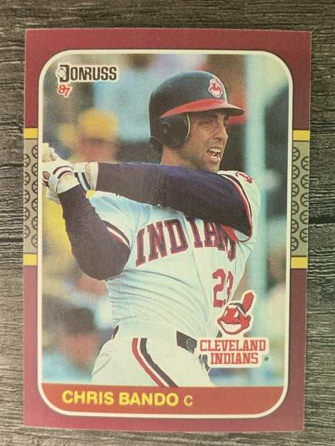 1987 Donruss Opening Day #105 Chris Bando