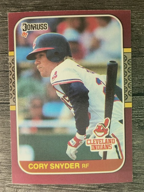 1987 Donruss Opening Day #106 Cory Snyder