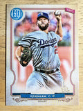 2020 Topps Gypsy Queen #21 Clayton Kershaw