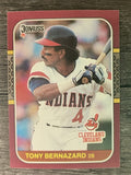 1987 Donruss Opening Day #110 Tony Bernazard