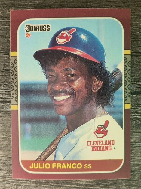 1987 Donruss Opening Day #111 Julio Franco