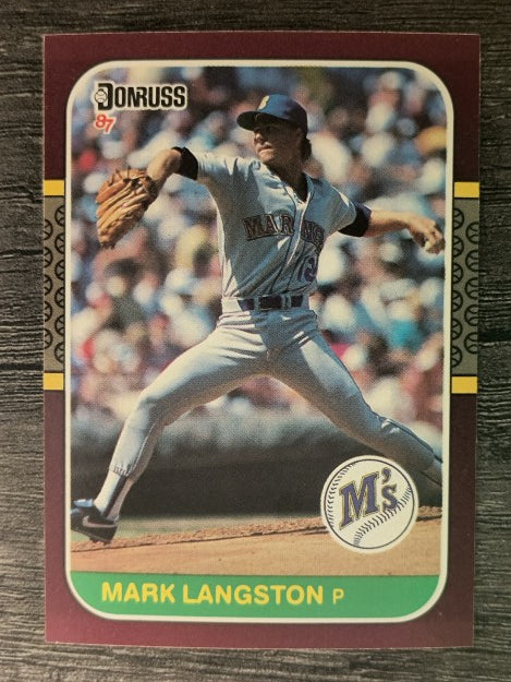 1987 Donruss Opening Day #116 Mark Langston