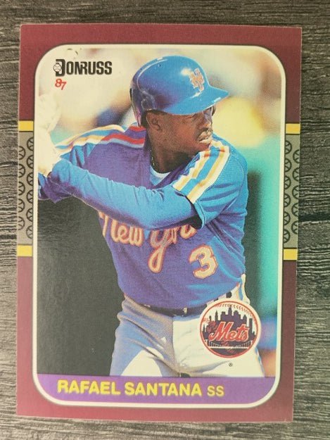 1987 Donruss Opening Day #126 Rafael Santana