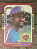 1987 Donruss Opening Day #129 Mookie Wilson