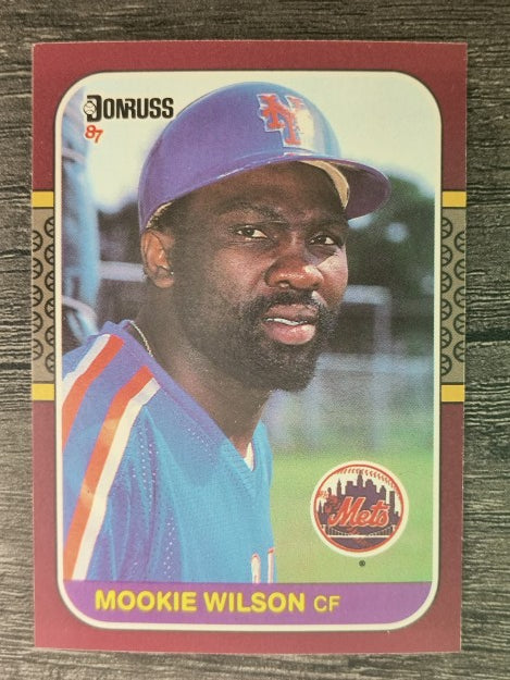 1987 Donruss Opening Day #129 Mookie Wilson