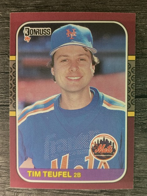 1987 Donruss Opening Day #131 Tim Teufel