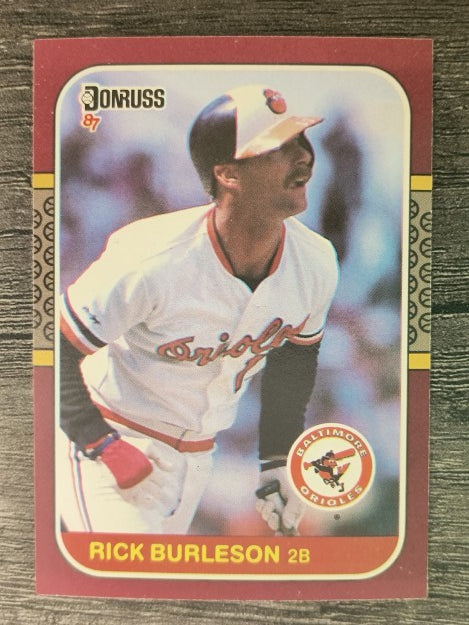 1987 Donruss Opening Day #134 Rick Burleson