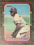 1987 Donruss Opening Day #145 Kevin Mitchell
