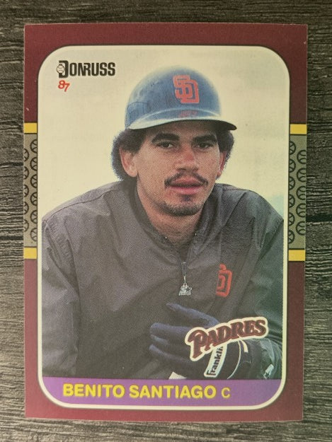 1987 Donruss Opening Day #148 Benito Santiago