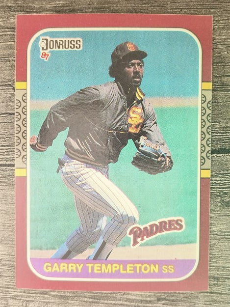 1987 Donruss Opening Day #150 Garry Templeton