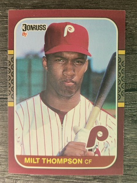 1987 Donruss Opening Day #154 Milt Thompson