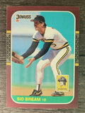 1987 Donruss Opening Day #168 Sid Bream