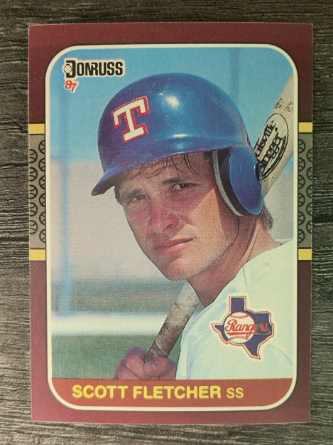 1987 Donruss Opening Day #171 Scott Fletcher