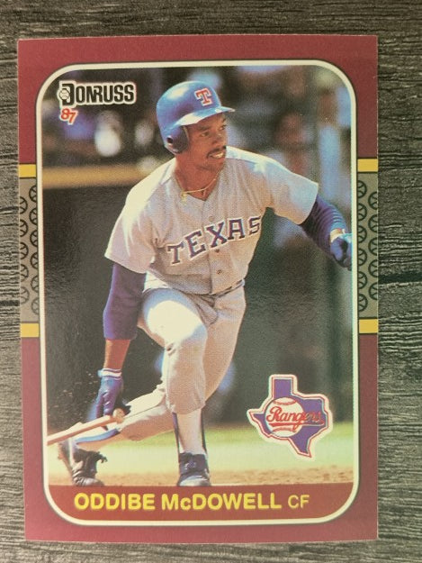 1987 Donruss Opening Day #177 Oddibe McDowell