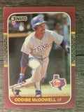 1987 Donruss Opening Day #177 Oddibe McDowell