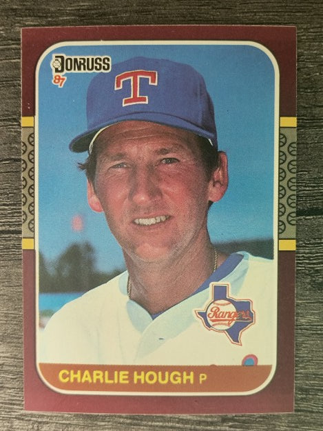 1987 Donruss Opening Day #178 Charlie Hough
