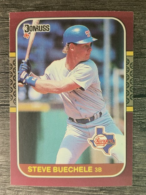 1987 Donruss Opening Day #179 Steve Buechele